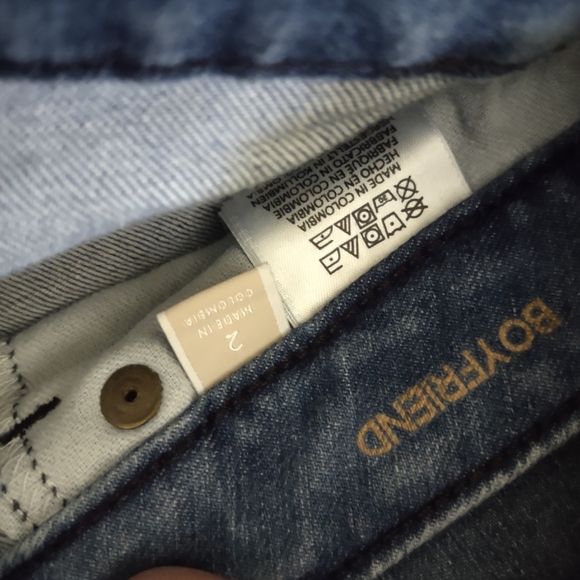 Michael Kors Boyfriend Straight Fit Jeans. Sz. 2 - Picture 2 of 7